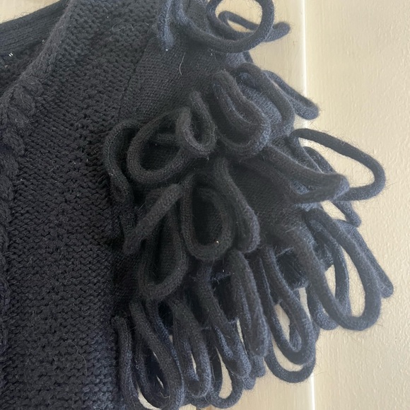 VTG 90s Y2K Anthropologie Wool Angora Whimsigoth Fairycore Boho Sweater S - Picture 3 of 8